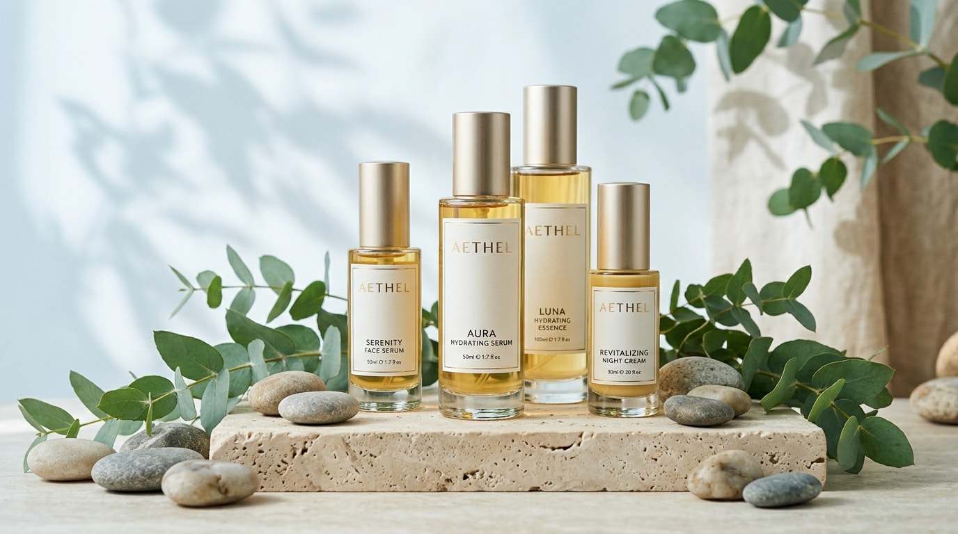 Luxury Organic Botanical Facial Essence & Serum