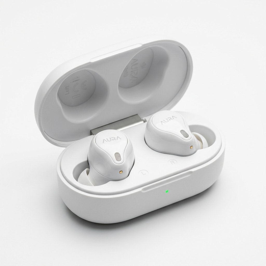 True Wireless Bluetooth Earbuds with Case